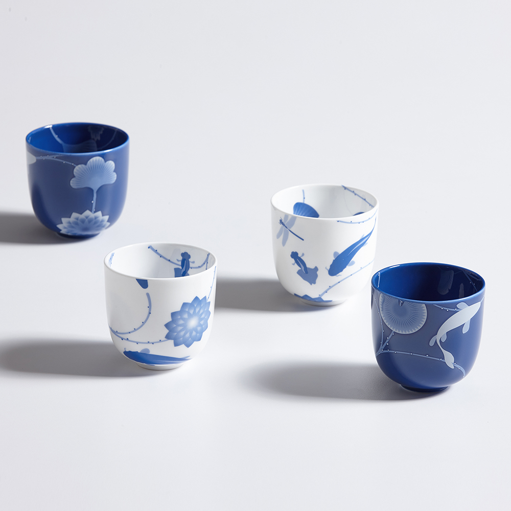 Tea Cup Set - Solid-Uxuan Trading (Shenzhen) Co.,LTD